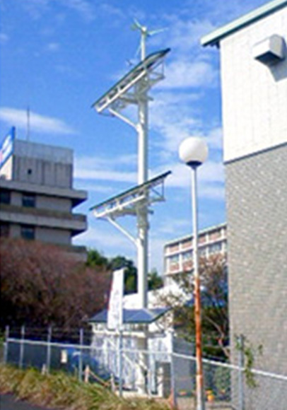 風力発電とのハイブリッドタイプ